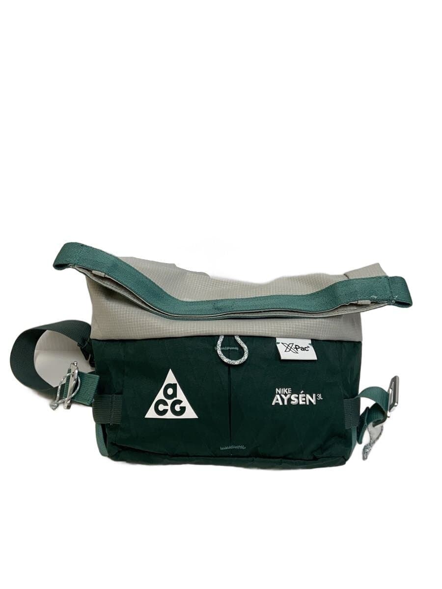 NIKE ACG Shoulder Bag Nylon GRN Print