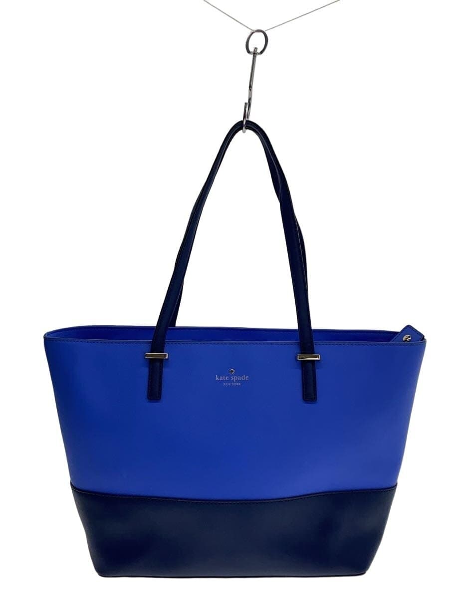 kate spade new york Shoulder Bag Leather BLU Solid