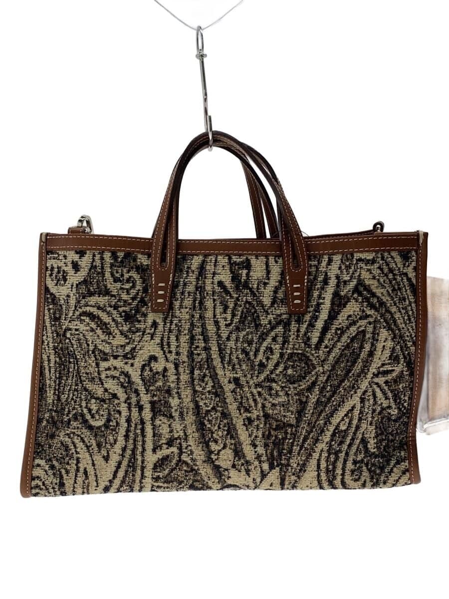 A VACATION Shoulder Bag BRW All Over Pattern