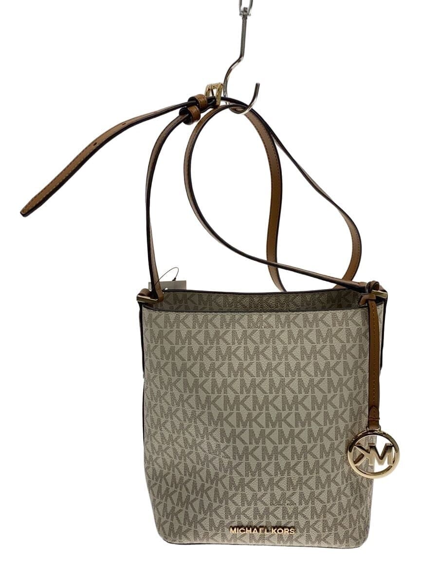 MICHAEL KORS Shoulder Bag -- BEG All-over Print 35F8GKFM1V