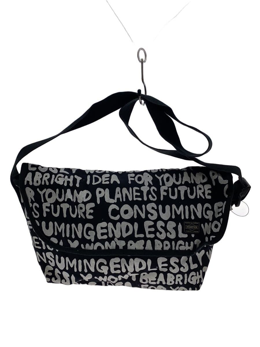 PORTER Bag Polyester BLK All Over Pattern