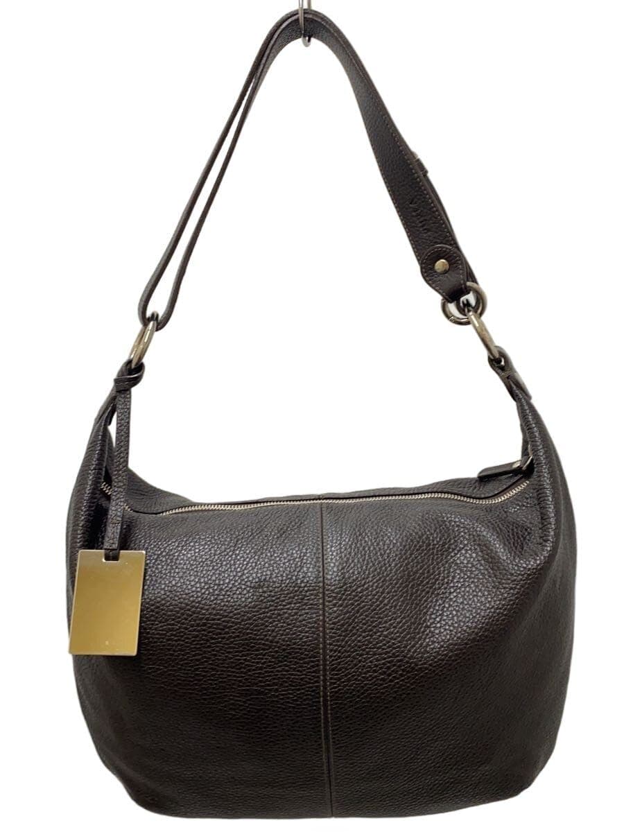 FURLA Handbag Leather BLK Solid