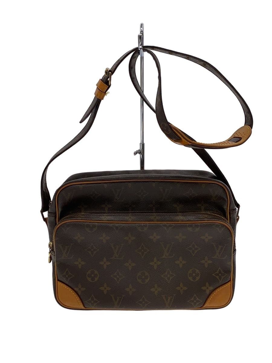 LOUIS VUITTON Nile _Monogram Canvas PVC BRW All Over Pattern