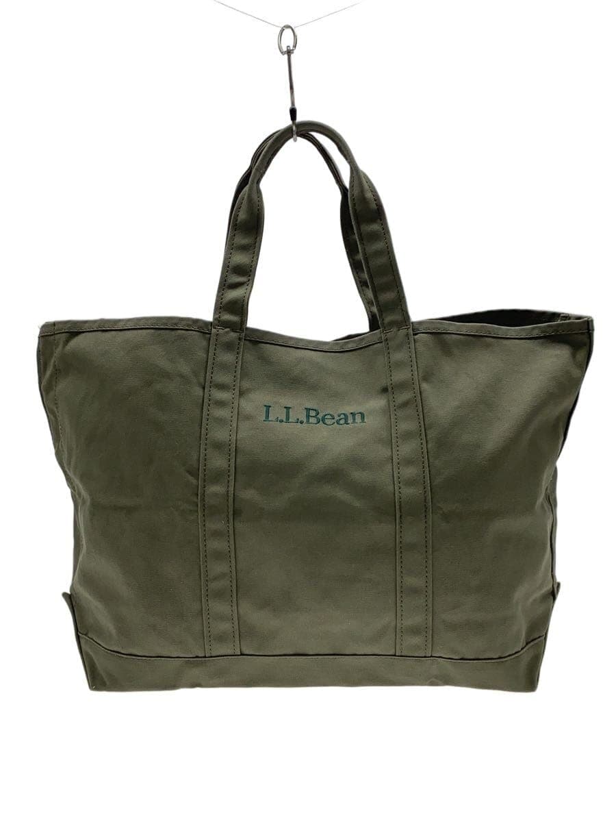 L.L.Bean Tote Bag Cotton KHK Solid 301371