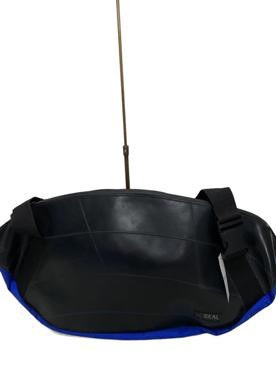 SEAL Shoulder Bag Leather BLK Solid