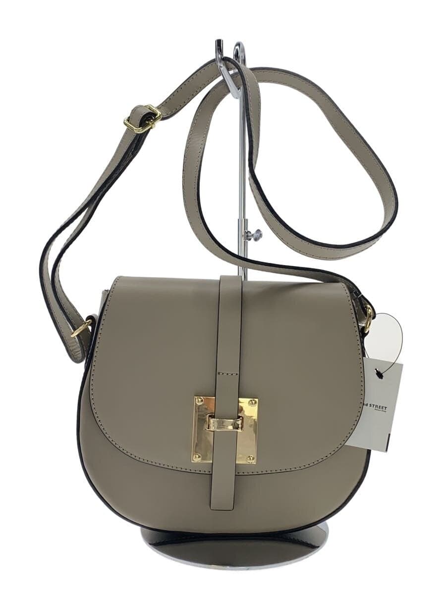 MARCO BIANCHINI Shoulder Bag Leather GRY