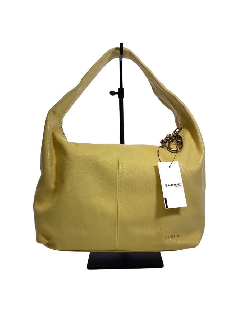 FURLA Shoulder Bag Leather YLW