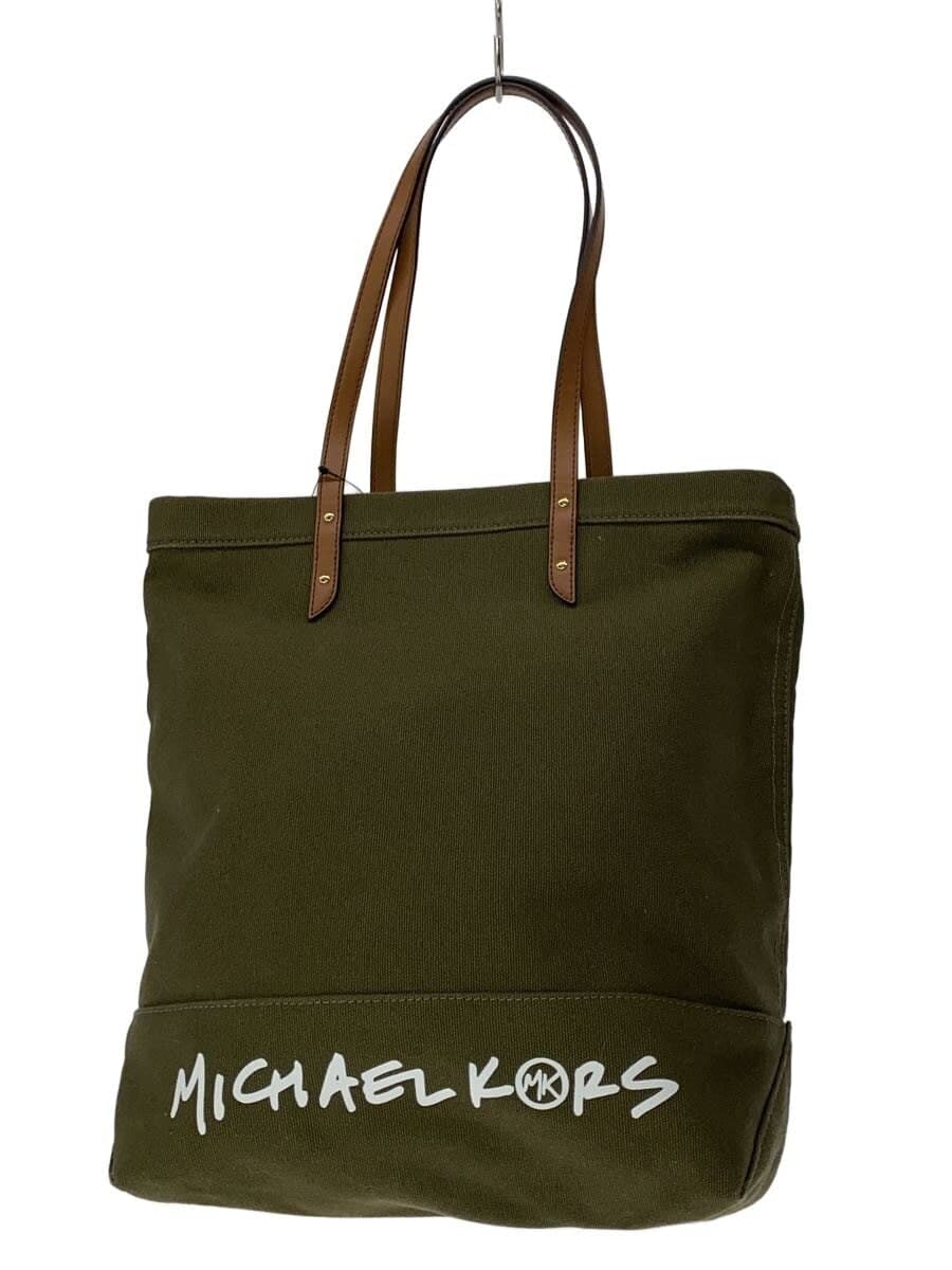 MICHAEL KORS tote bag canvas GRN