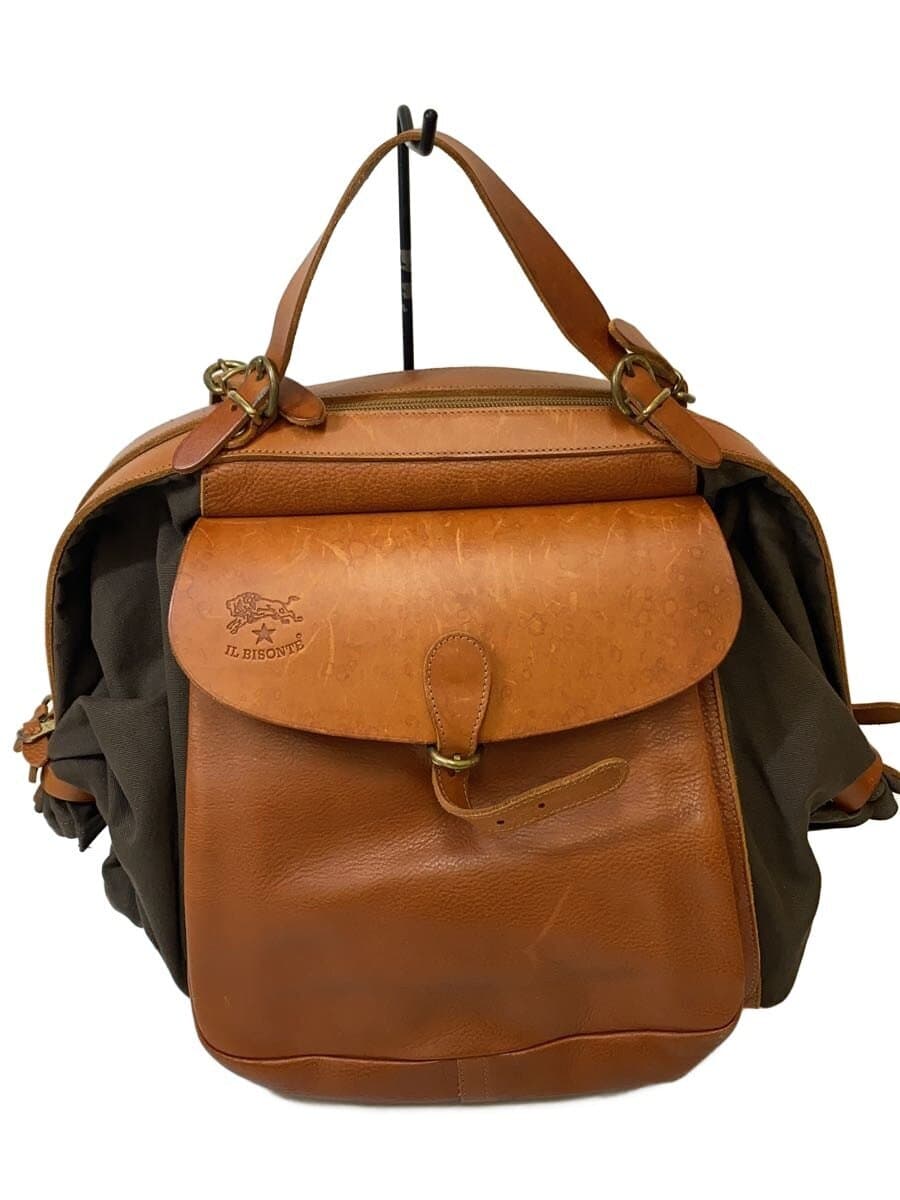 IL BISONTE Backpack Leather BRW