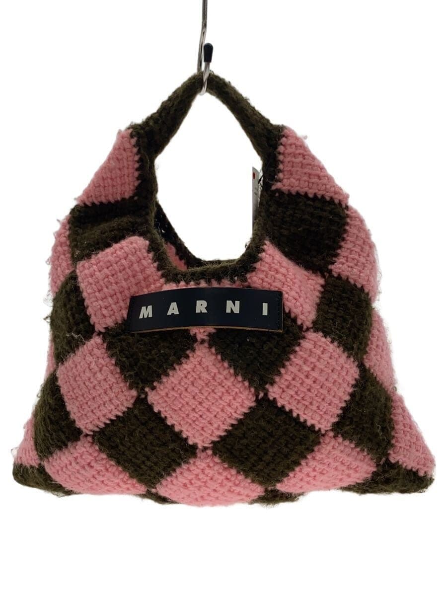 MARNIMarket Diamond Bag Handbag -- PNK