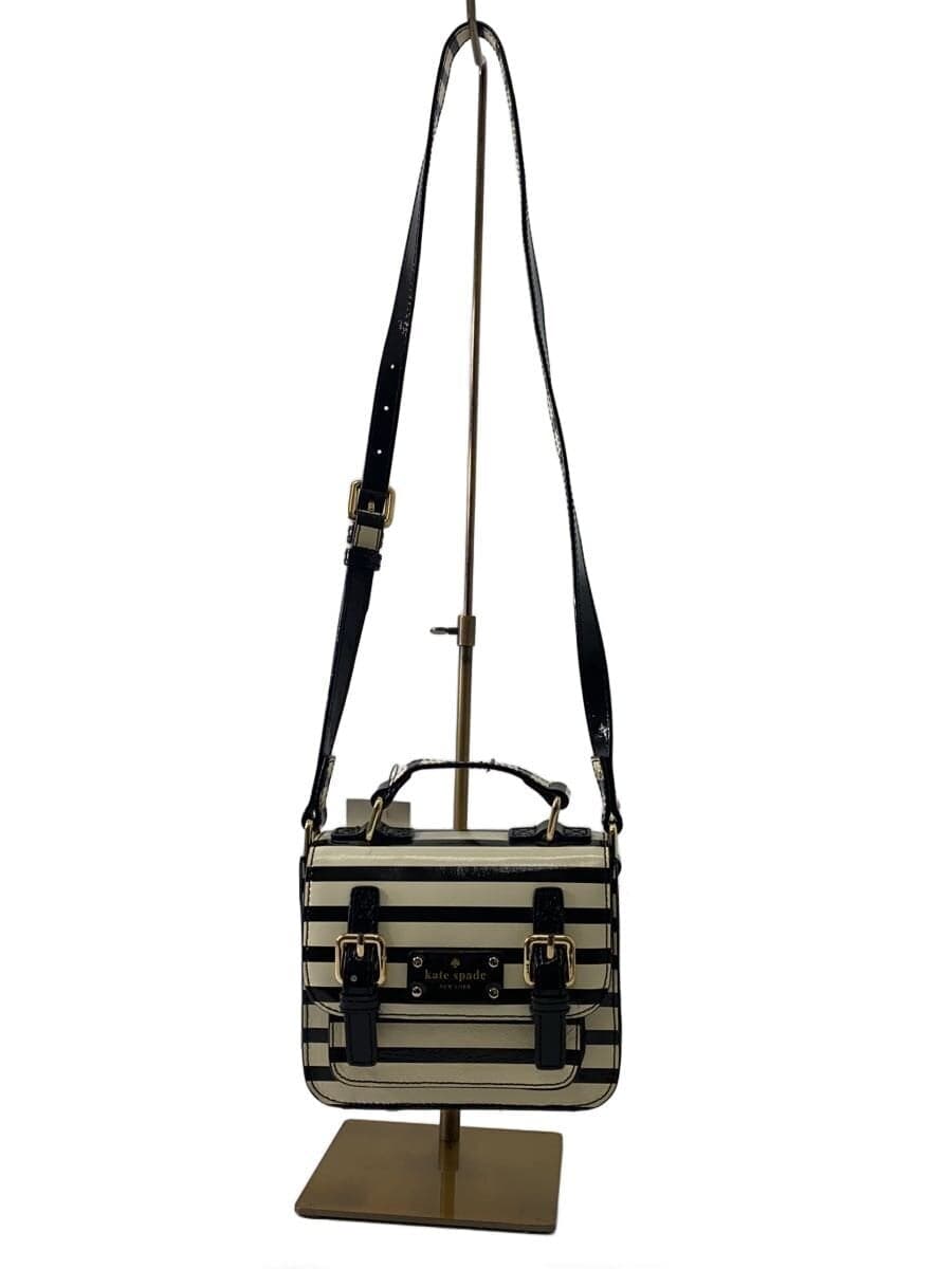 kate spade new york Shoulder Bag Patent Leather BLK