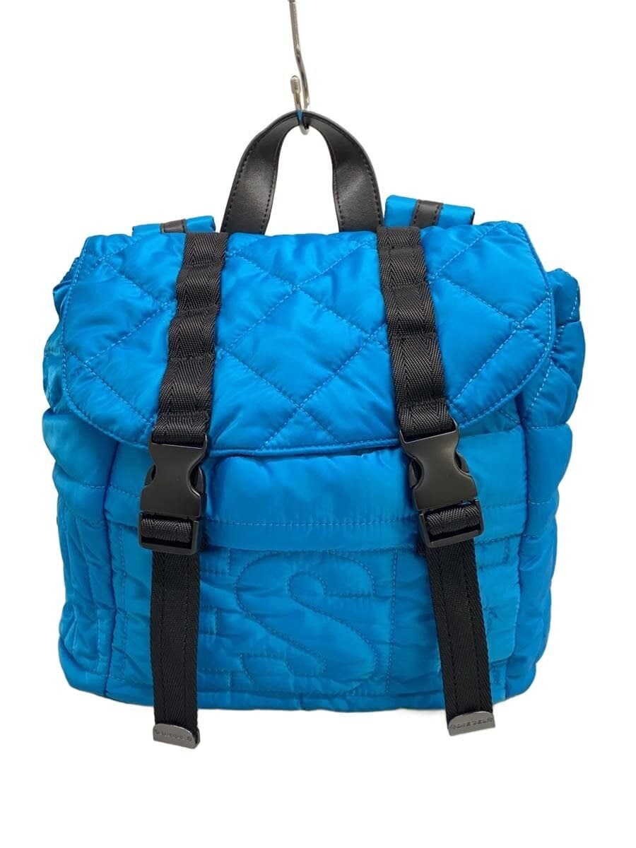 DIESEL Quilted Backpack Nylon BLU④