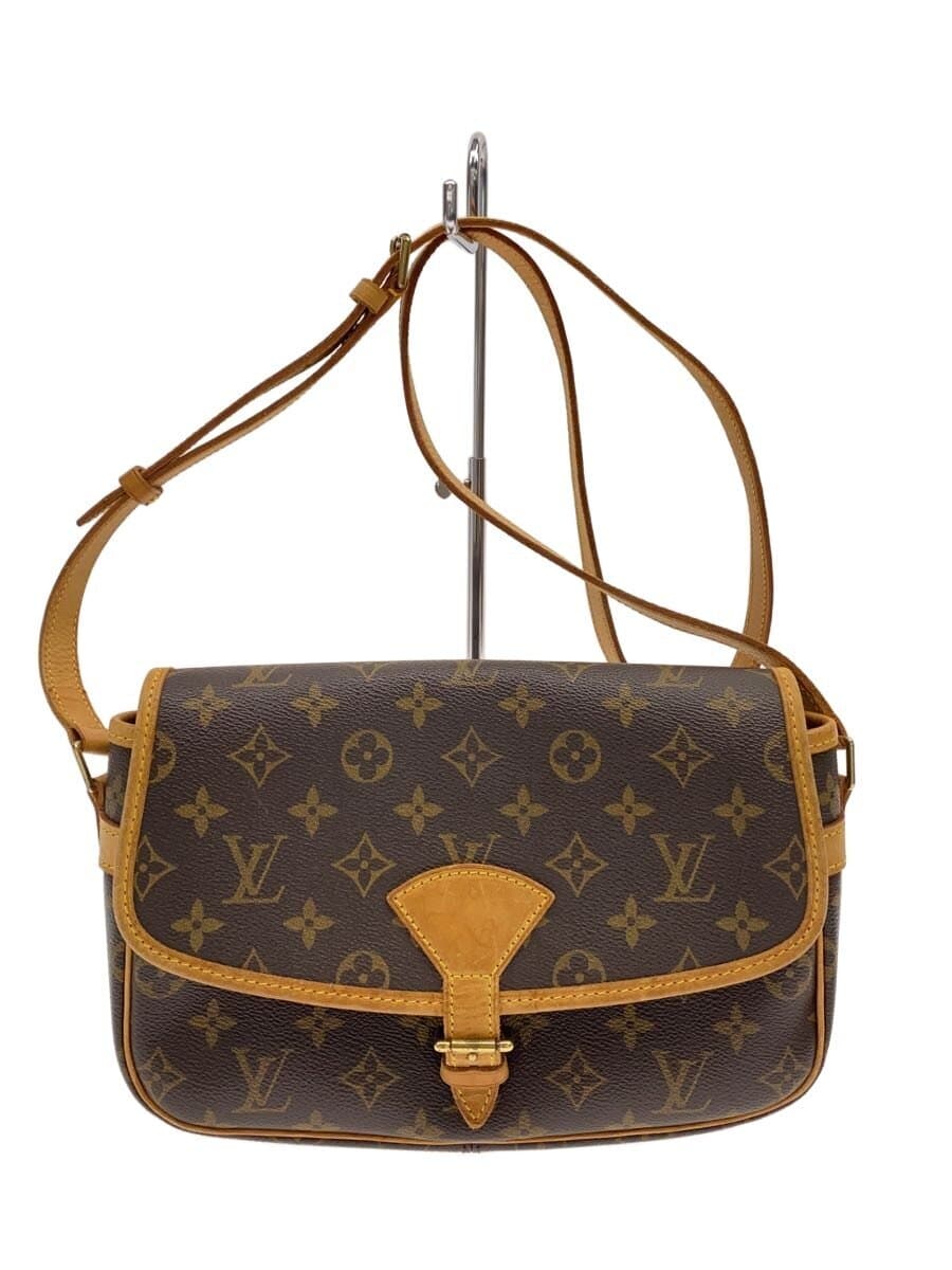 LOUIS VUITTON Sologne _Monogram Canvas PVC BRW M42250