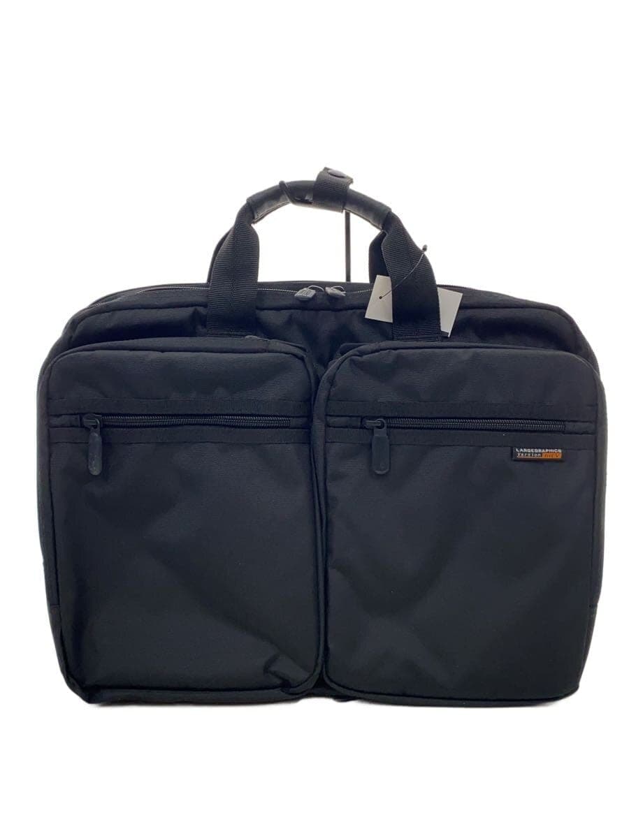 SANWA SUPPLY3-Way Briefcase BLK Solid Business Bag LARGEGRAPHICS