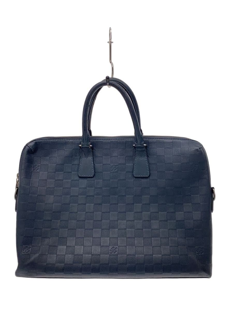 LOUIS VUITTON Porte-Documents Jour Damier Améthyste Leather NVY N41327