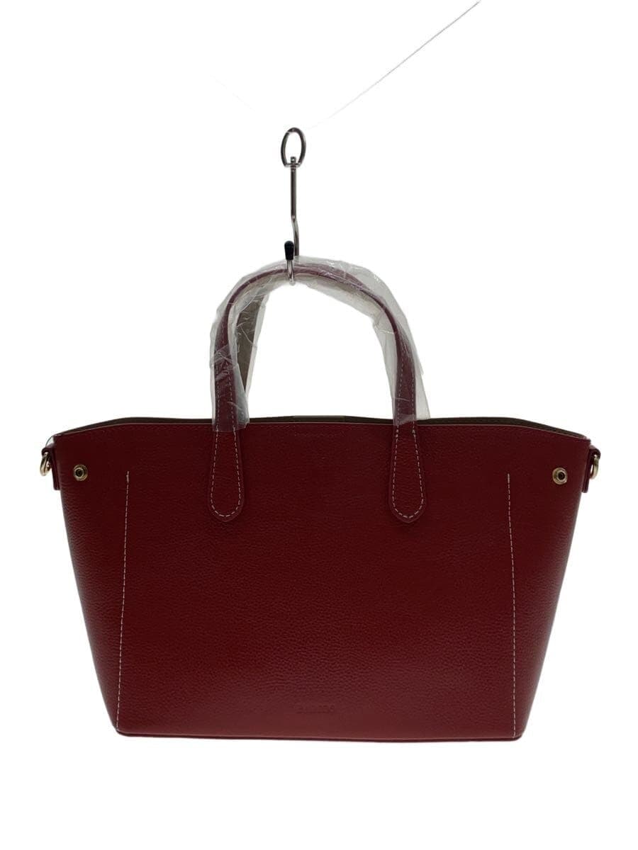 BARCOS Handbag Leather RED Solid