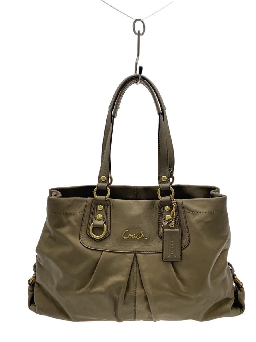 COACH Shoulder Bag Leather KHK f1194-f15513