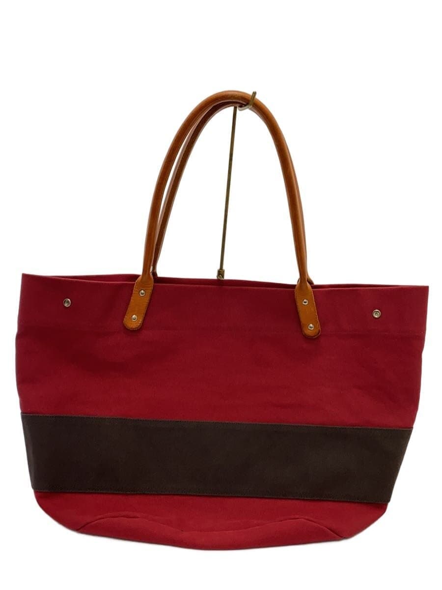 hobo Tote Bag Canvas RED Solid
