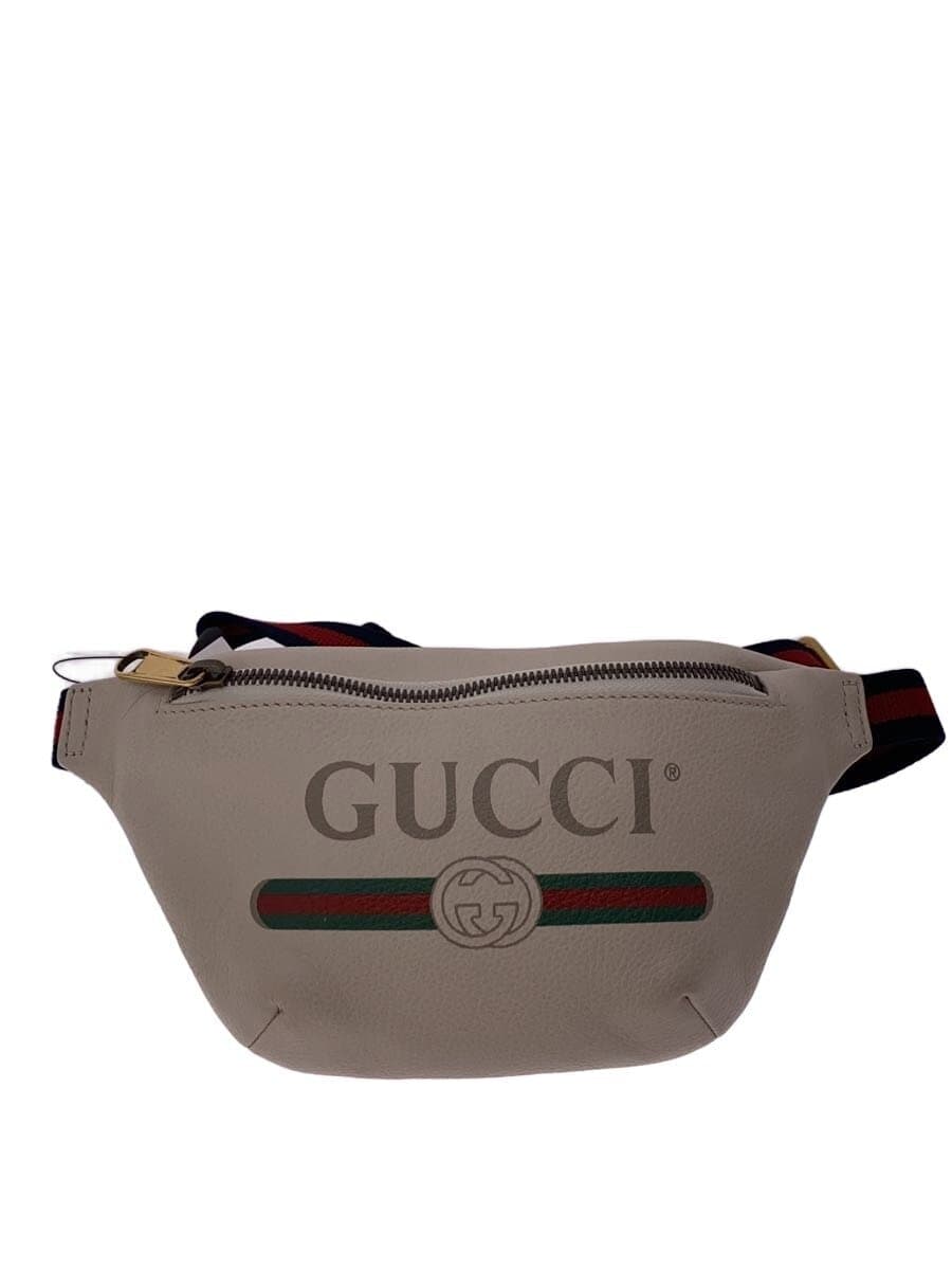 GUCCI Waist Bag Cotton BEG 449174