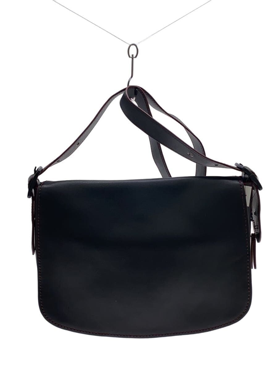 COACH Shoulder Bag Leather BLK 9170
