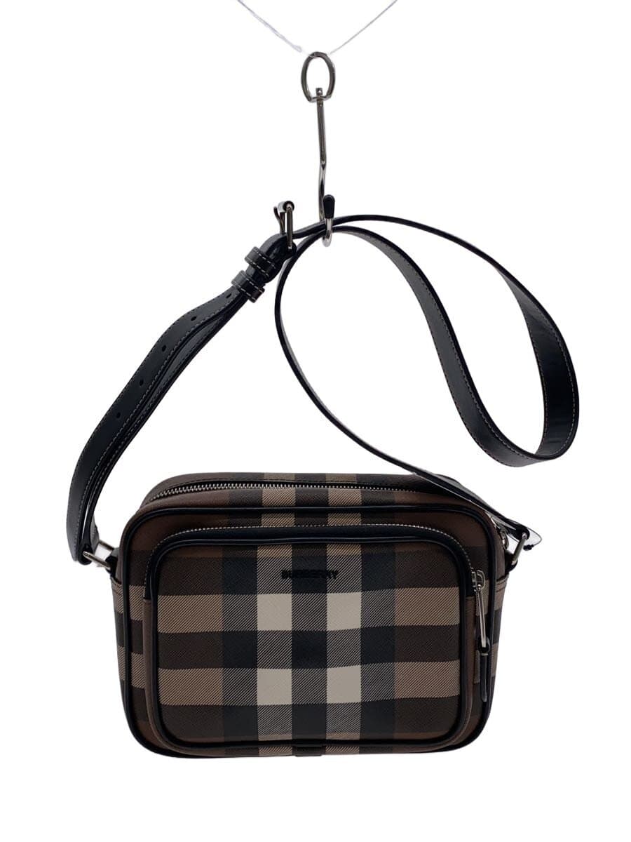 BURBERRY Paddy Bag Shoulder Bag Leather BRW Check 8049145