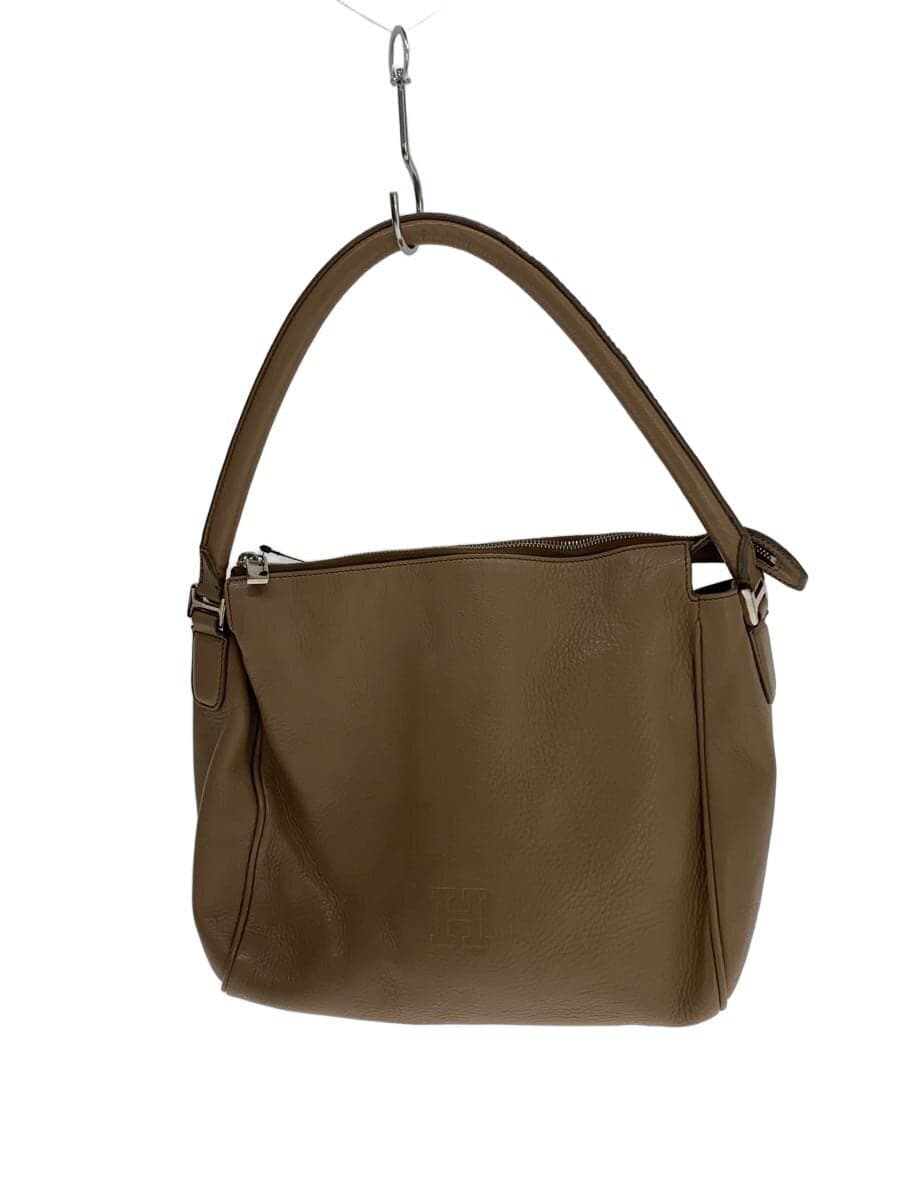 HIROFU Shoulder Bag Leather CML Solid