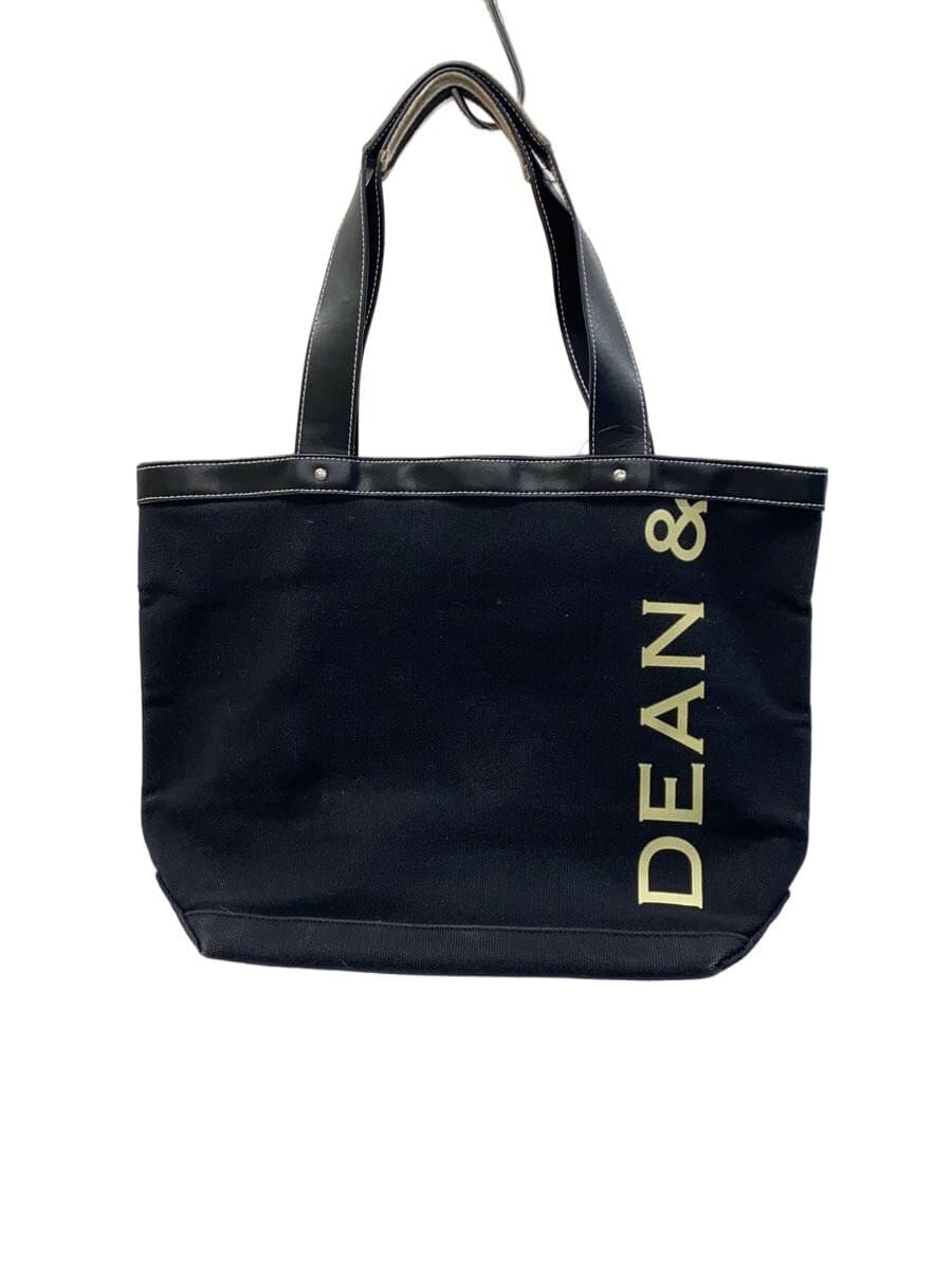 DEAN&DELUCA Bag Canvas BLK Print