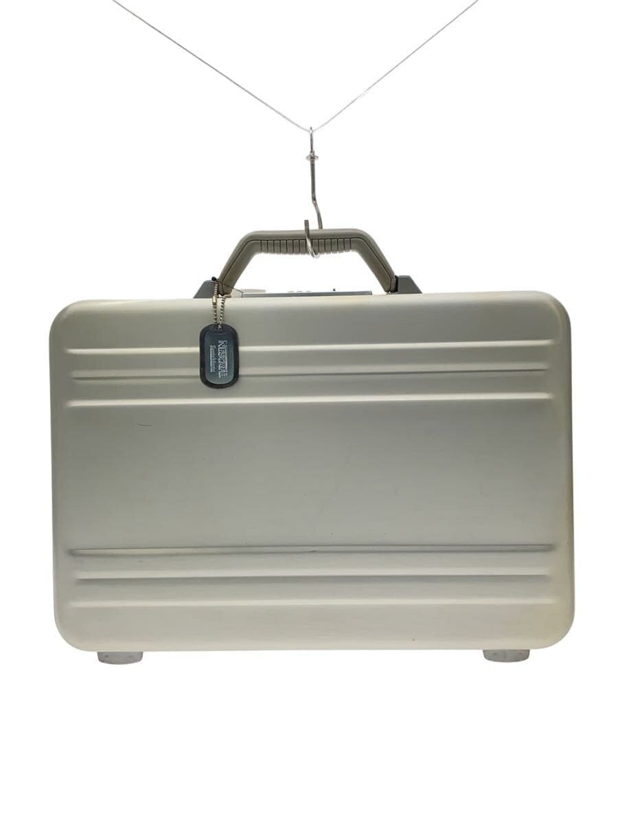 ZERO HALLIBURTON attache case -- SLV plain SE3-S1