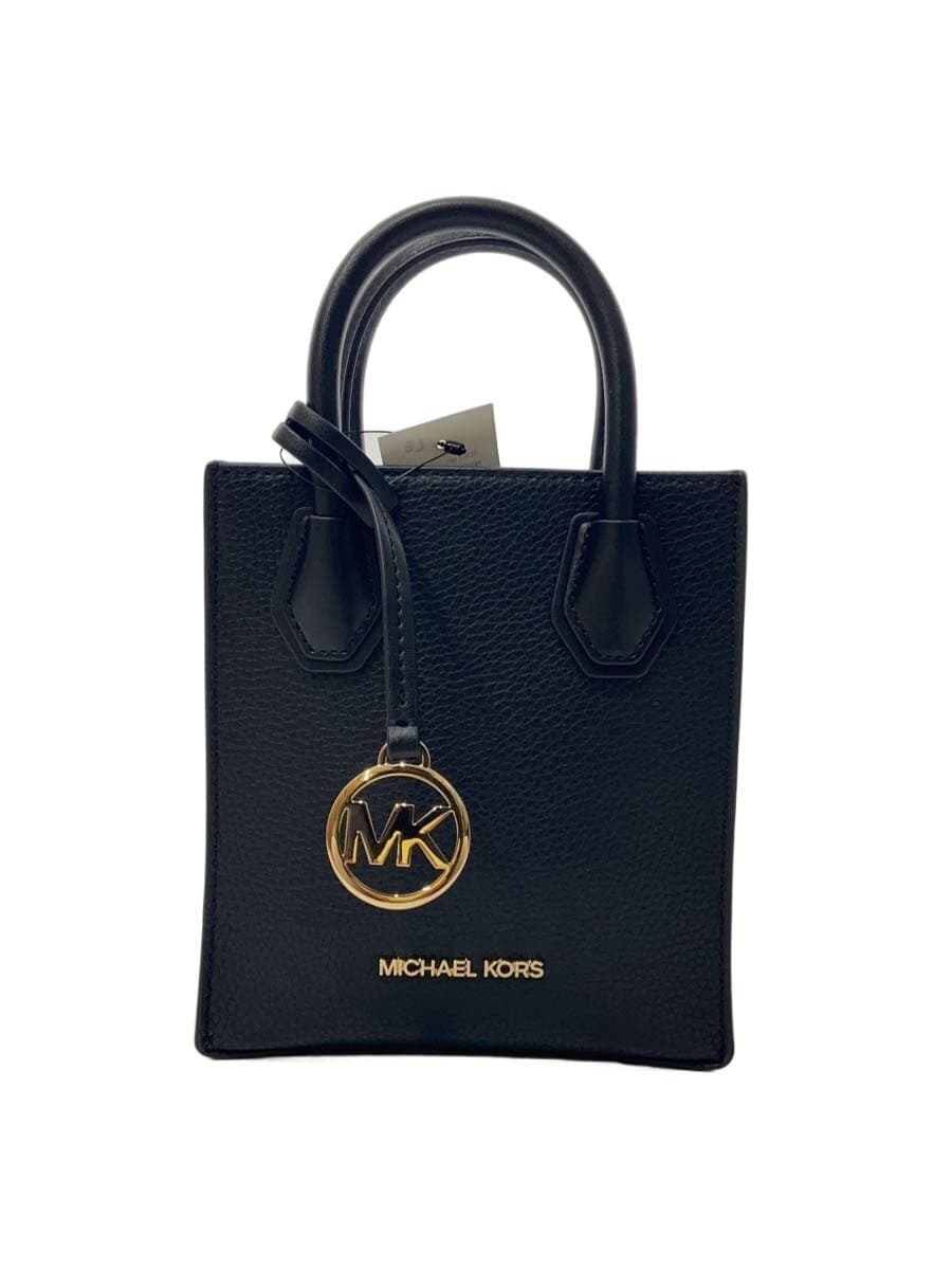 MICHAEL KORS Handbag Leather BLK 35S1GM9T0L