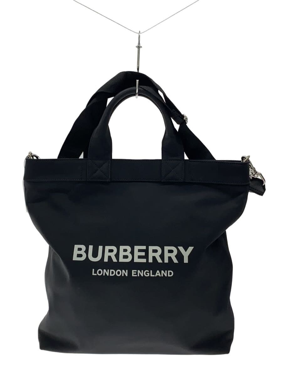BURBERRY tote bag nylon black 8026233