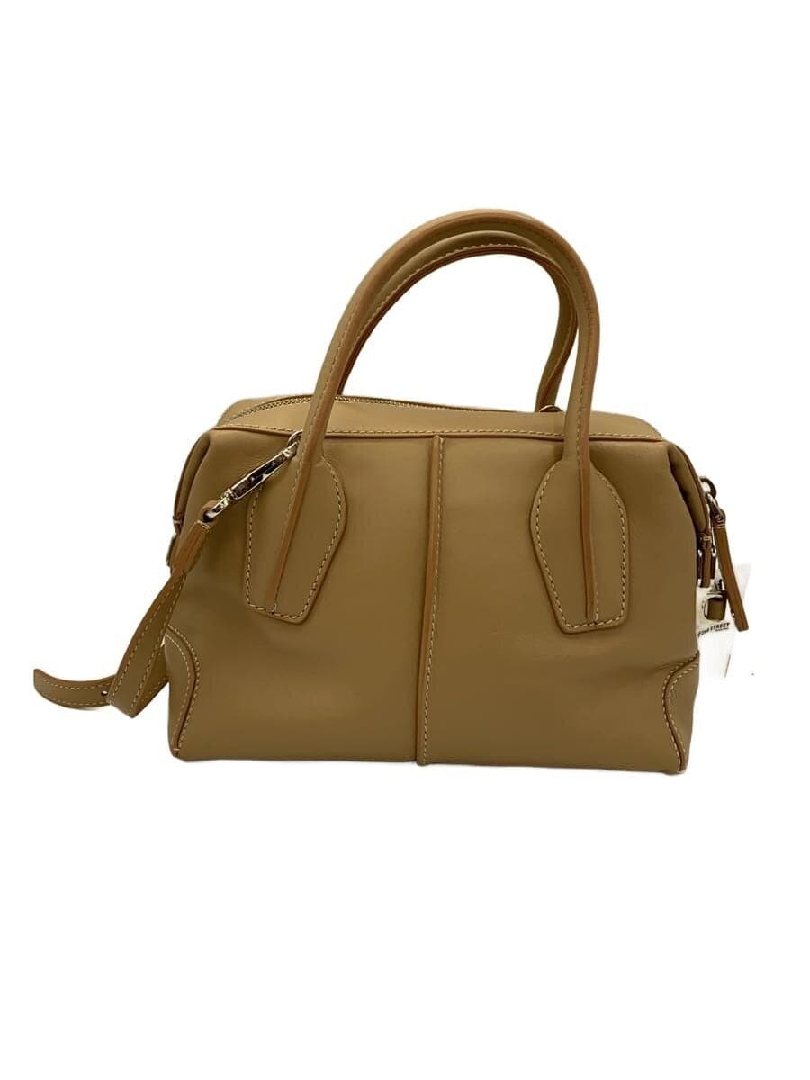 TOD’Sd-styling 2-Way Handbag Leather BEG