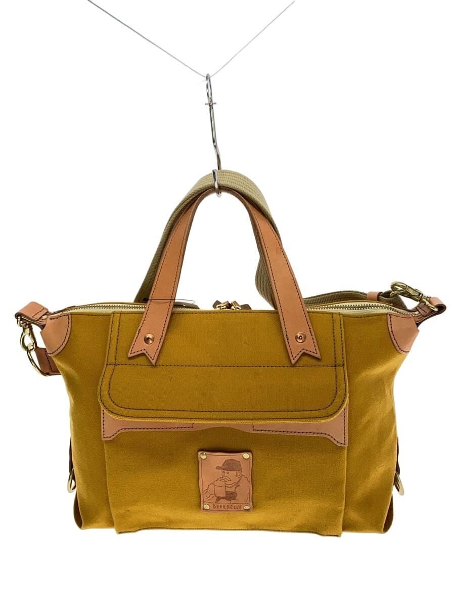 BEER BELLY Tote Bag Canvas YLW