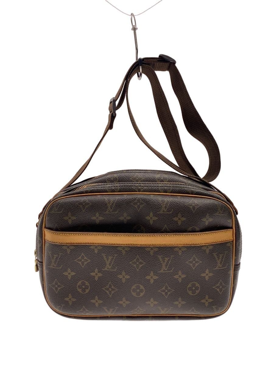 LOUIS VUITTON Reporter PM_Monogram Canvas PVC BRW