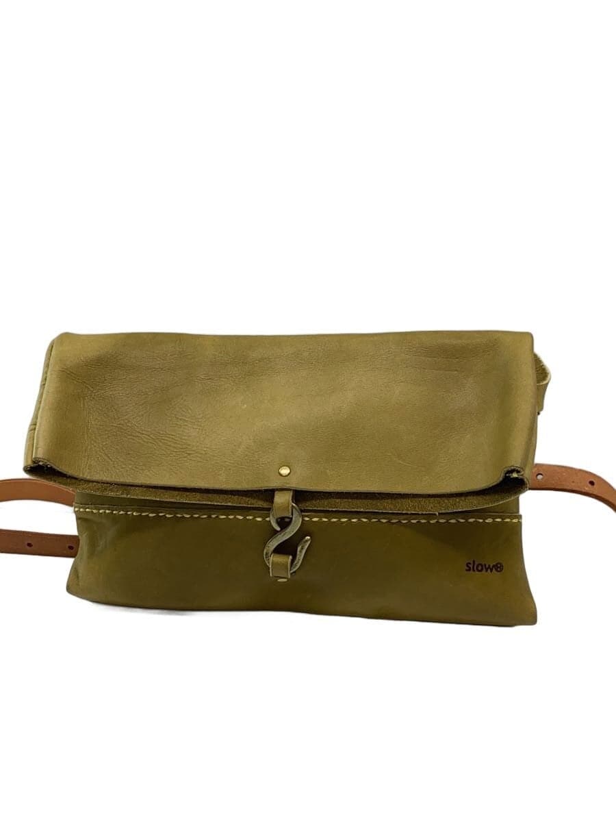 SLOW Shoulder Bag Leather CML