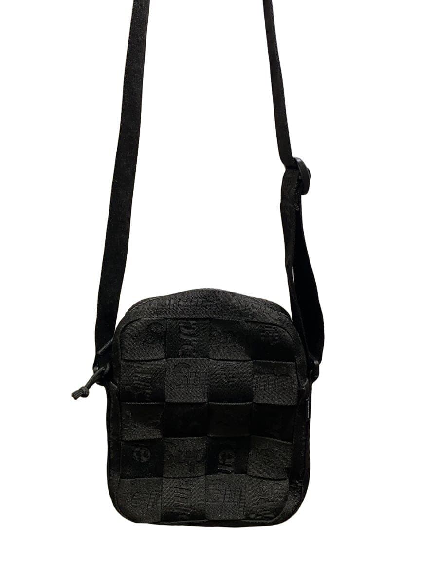 Supreme Woven Shoulder Bag Canvas BLK