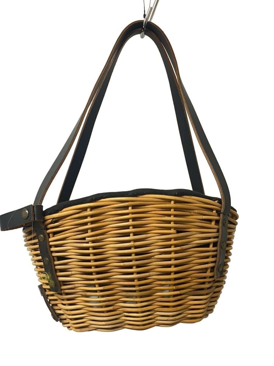 eb・a・gos Basket Bag Leather Black