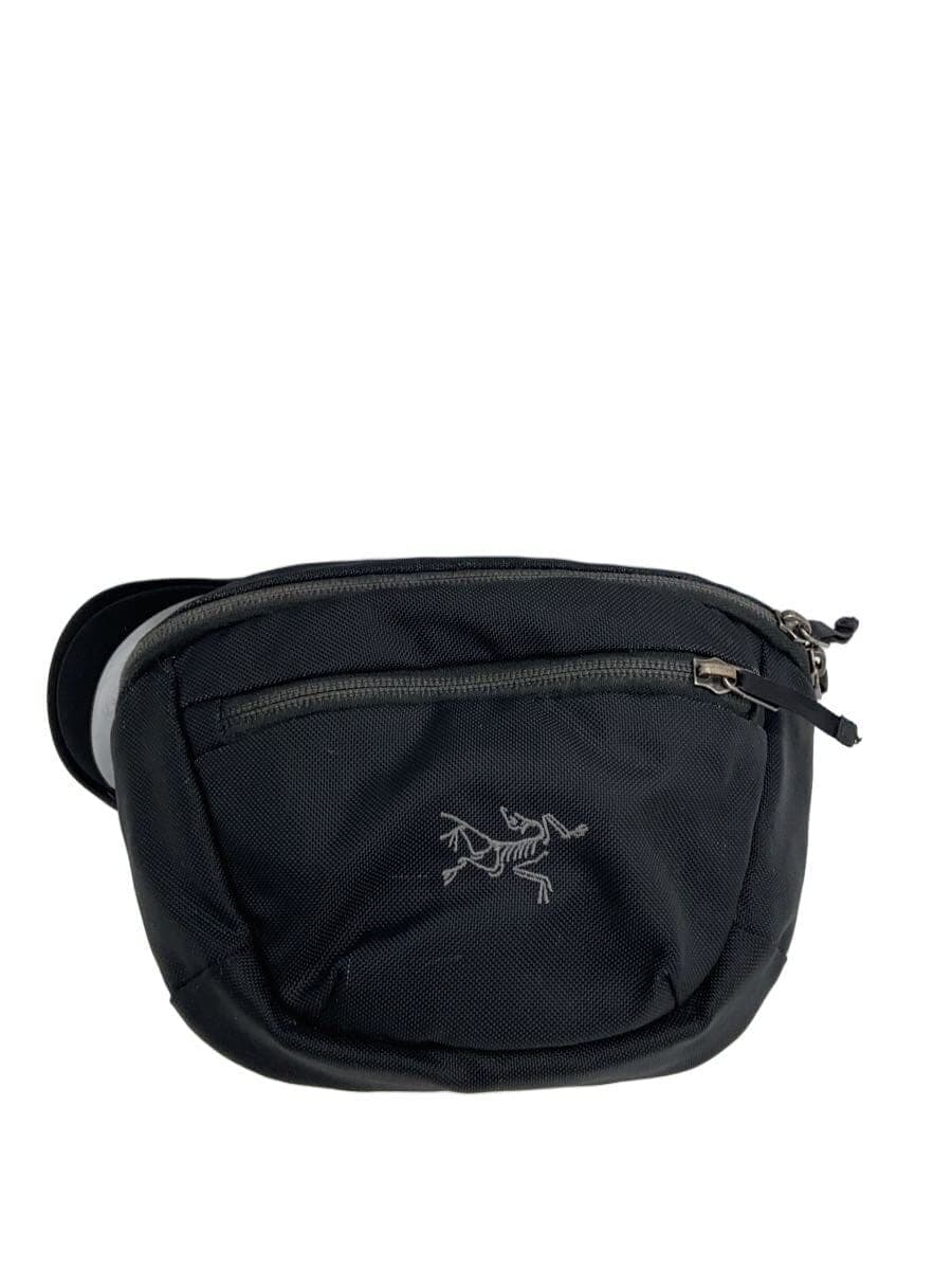 ARC’TERYX VEILANCE Shoulder Bag Nylon BLK Solid 1780-2039 With Wear