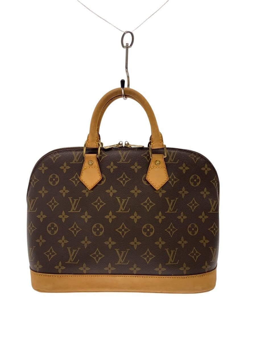 LOUIS VUITTON Handbag PVC BRW All Over Pattern