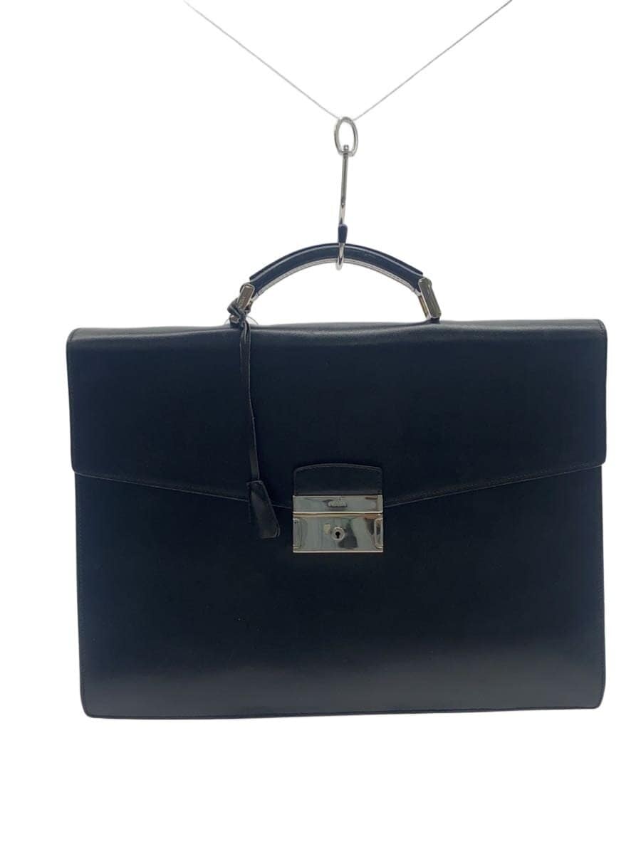 PRADA Bag Leather BLK Solid