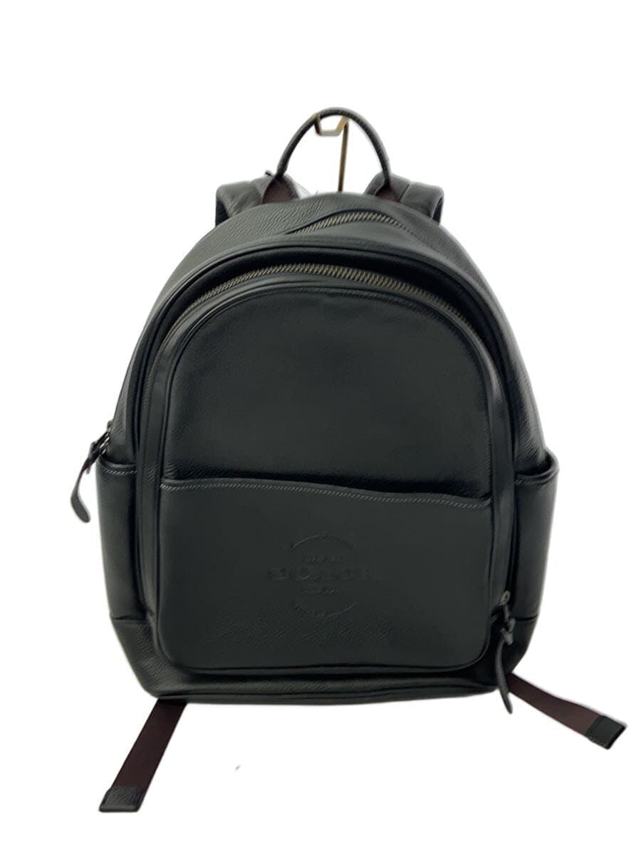 COACH Backpack Leather BLK C5388