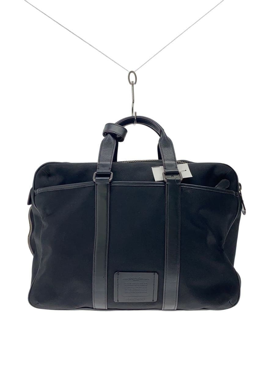 COACH Briefcase Nylon BLK Solid 27375