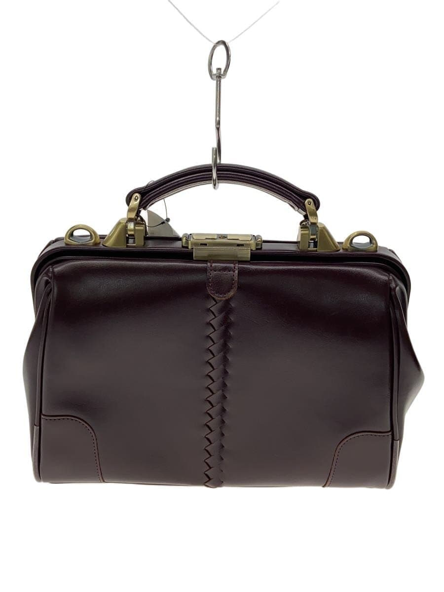 youta Boston Bag Leather BRD
