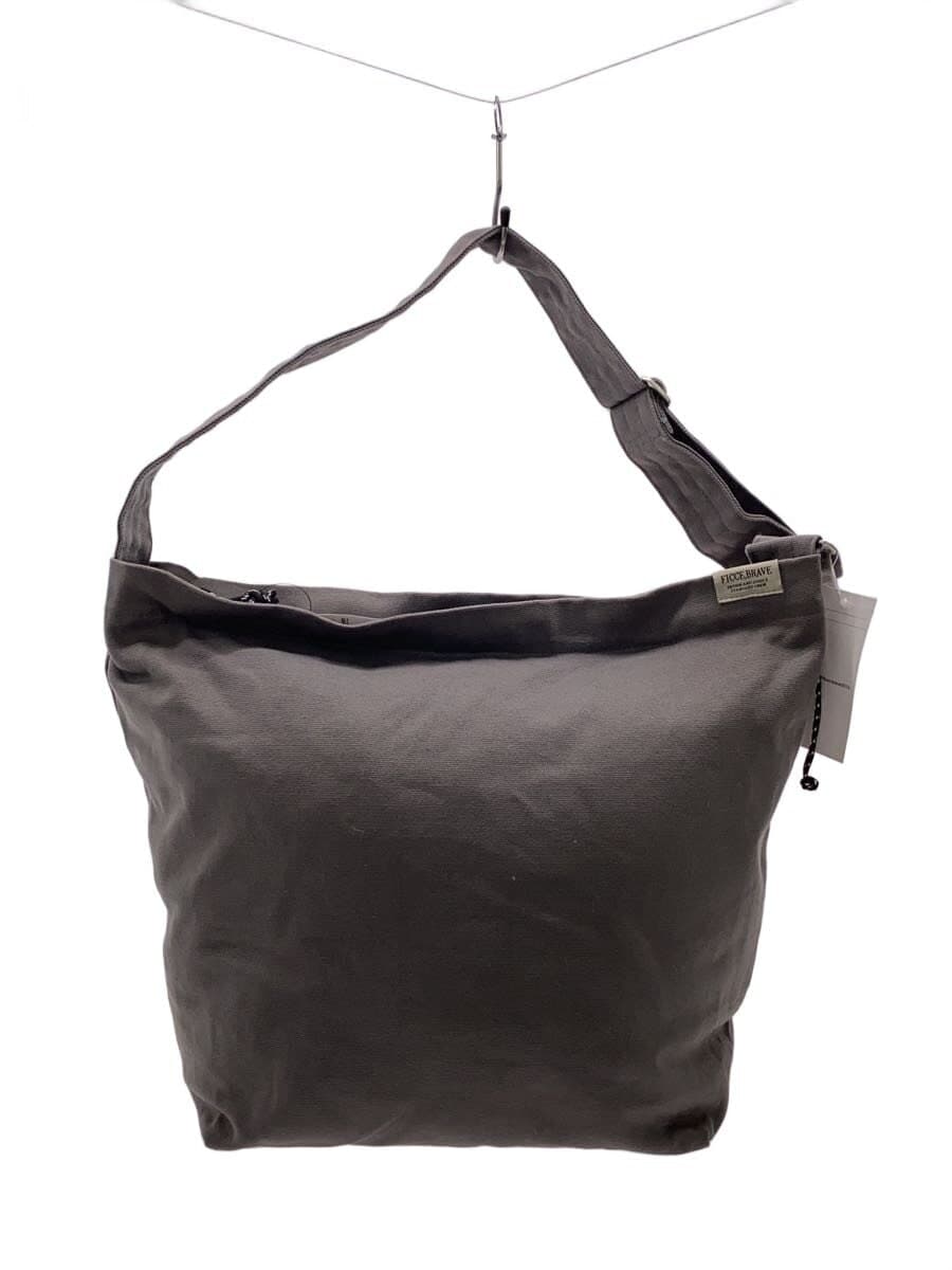 FICCE.BRAVE Shoulder Bag Cotton GRY Solid