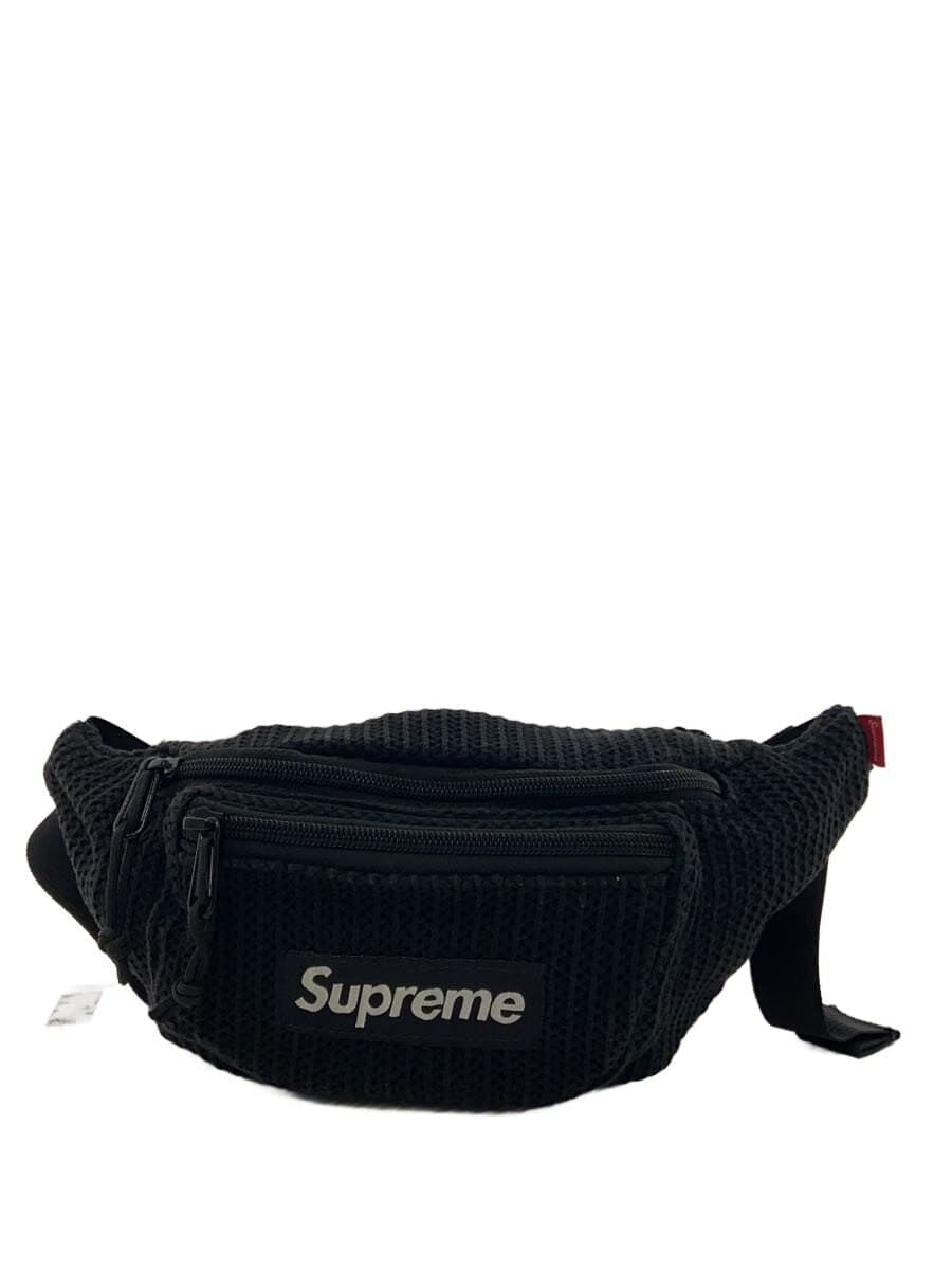 Supreme21SS STRING WAIST BAG Cotton BLK