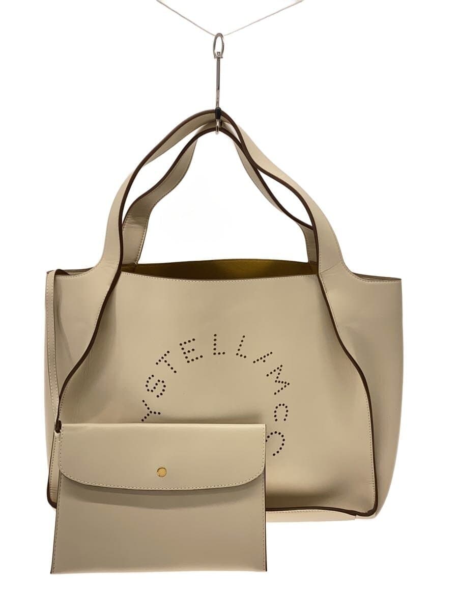 STELLAMcCARTNEY tote bag -- IVO logo tote with pouch