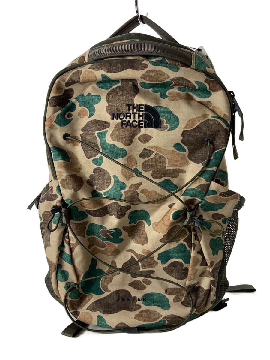 THE NORTH FACE Backpack Polyester Multicolor Camo NF0A3VXF