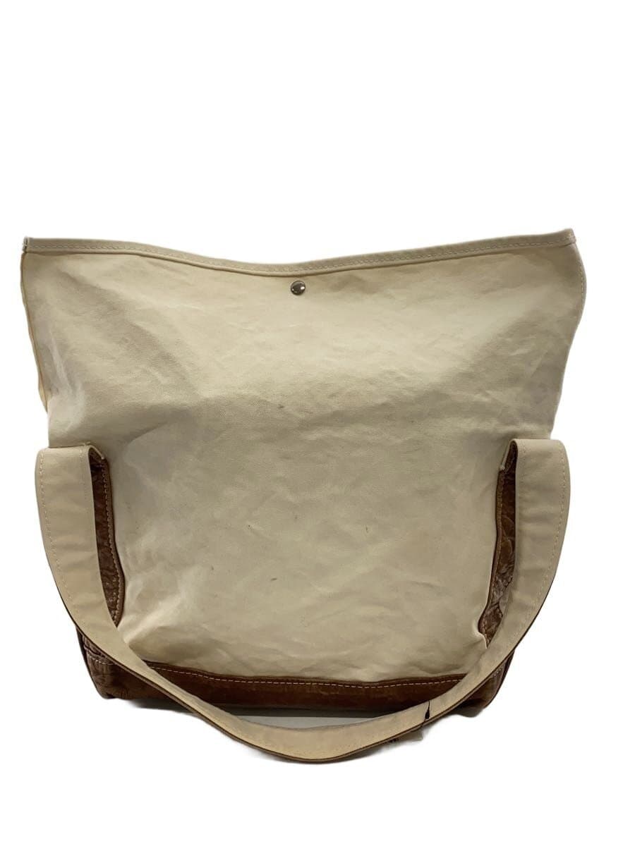 TEMBEA Tote Bag Canvas WHT Solid