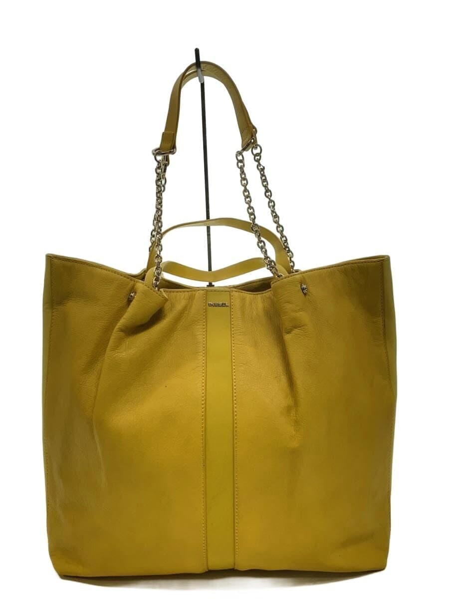 DIESEL Tote Bag YLW Solid