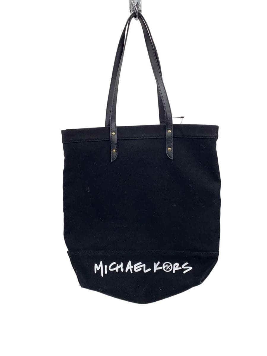 MICHAEL KORS Tote Bag Canvas BLK 30S1G01T2C