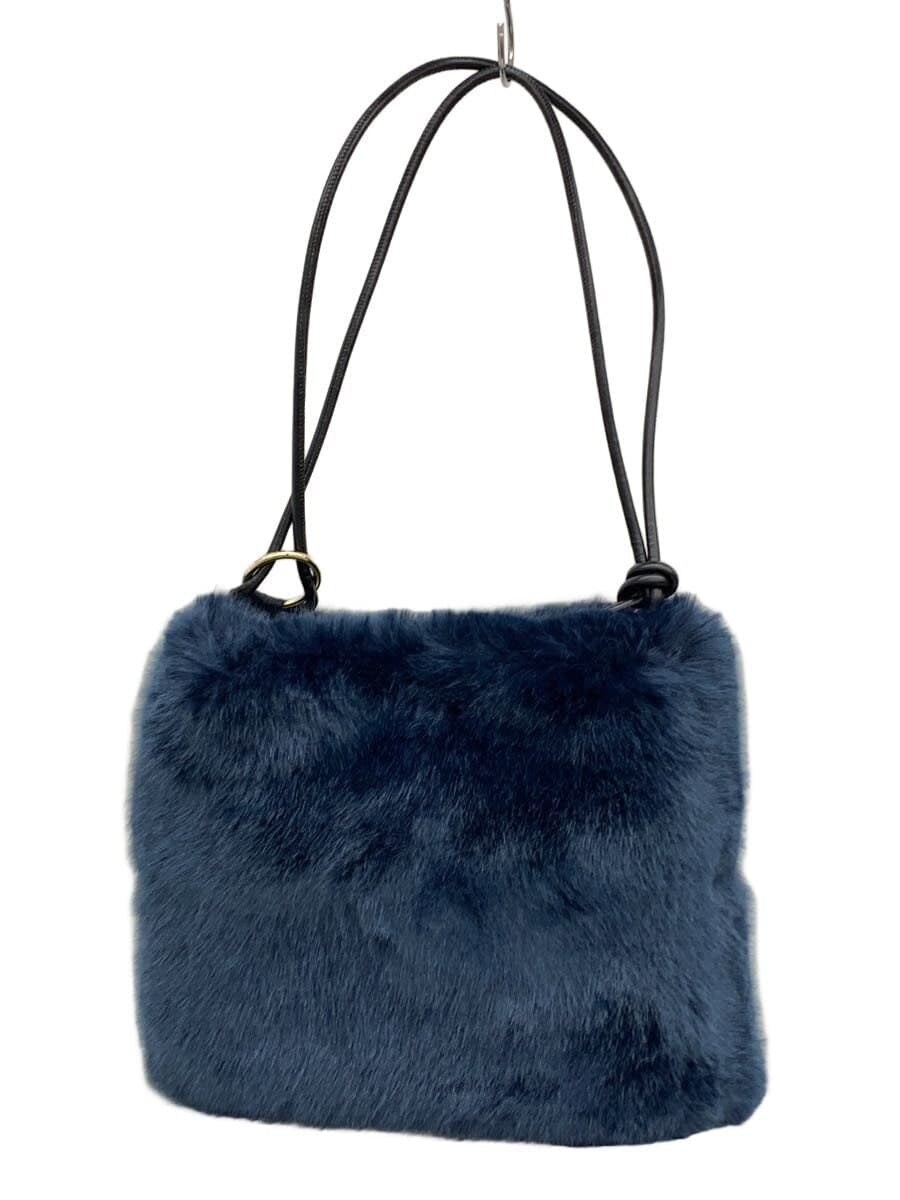 A point etc Shoulder Bag BLU